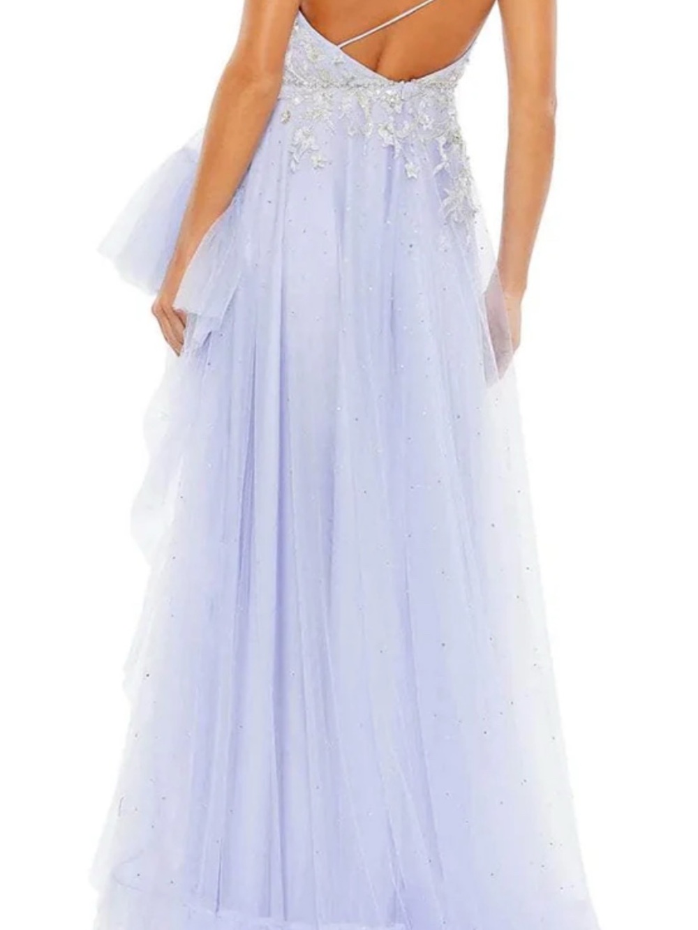 Mac Duggal 11265 - Asymmetric High Low Evening Gown - Picture 2 of 6